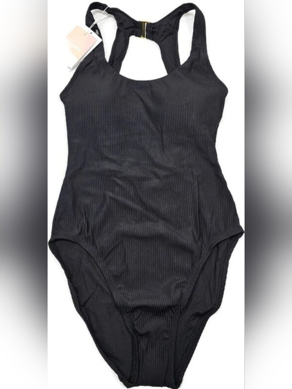 NWT Andie Swim Catalina Ribbed Swimsuit XS